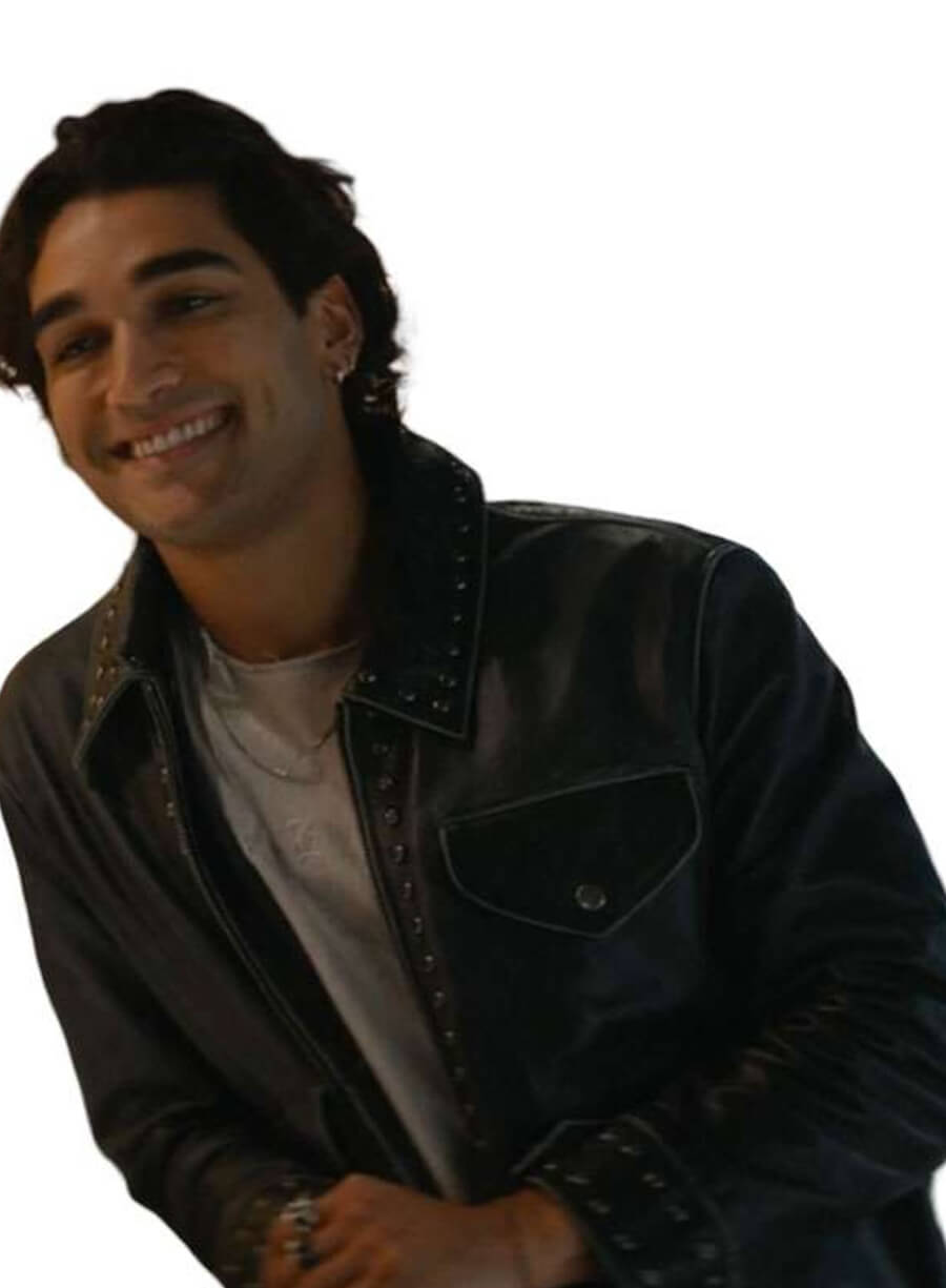 Harpoon Justin Kohl Inspired Black Real Leather Leather Jacket - Off Campus Style