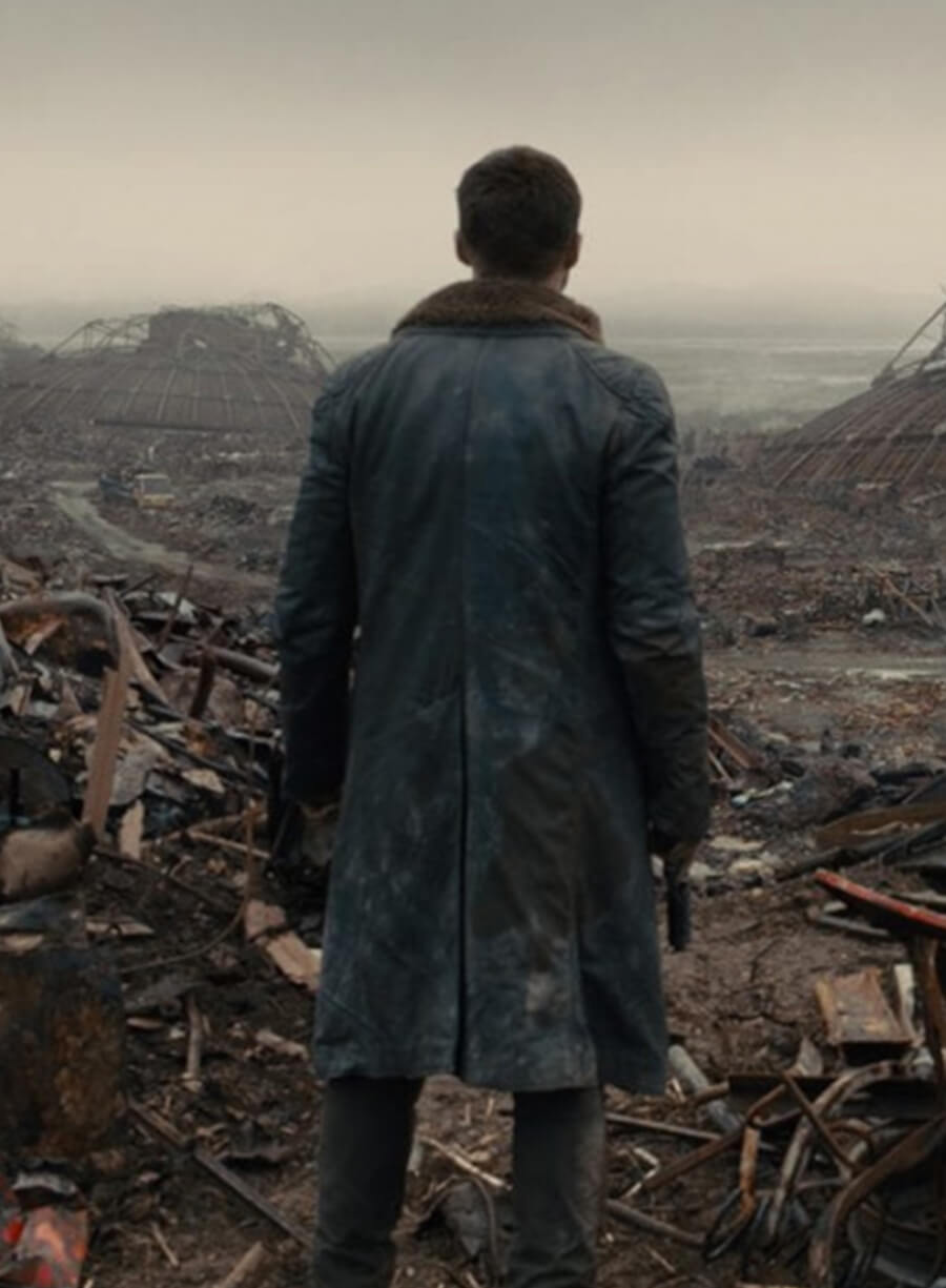 Harpoon Officer K Inspired Black Coat - Blade Runner 2049 Style