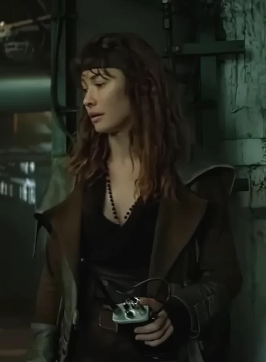 Harpoon Drea Inspired Black and Brown Leather Jacket - Afterburn 2025 Style