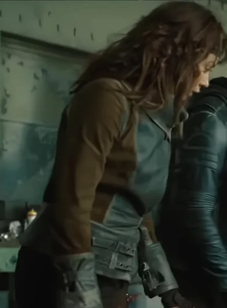 Harpoon Drea Inspired Black and Brown Leather Jacket - Afterburn 2025 Style
