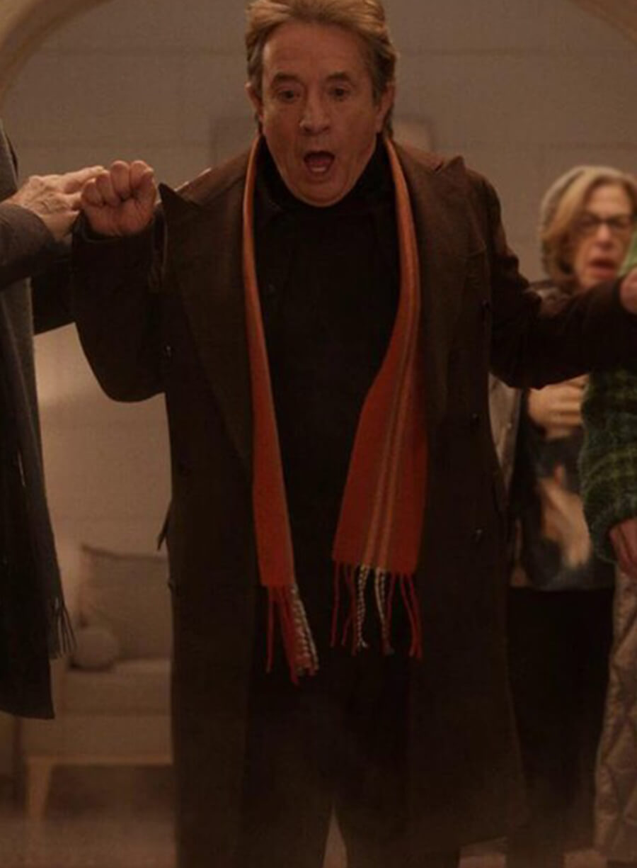 Harpoon Oliver Putnam Inspired Brown Coat - Only Murders in the Building S03 Style