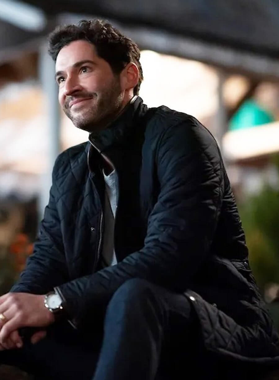 Harpoon Oliver Inspired Black Leather Jacket - Tell Me Lies Style