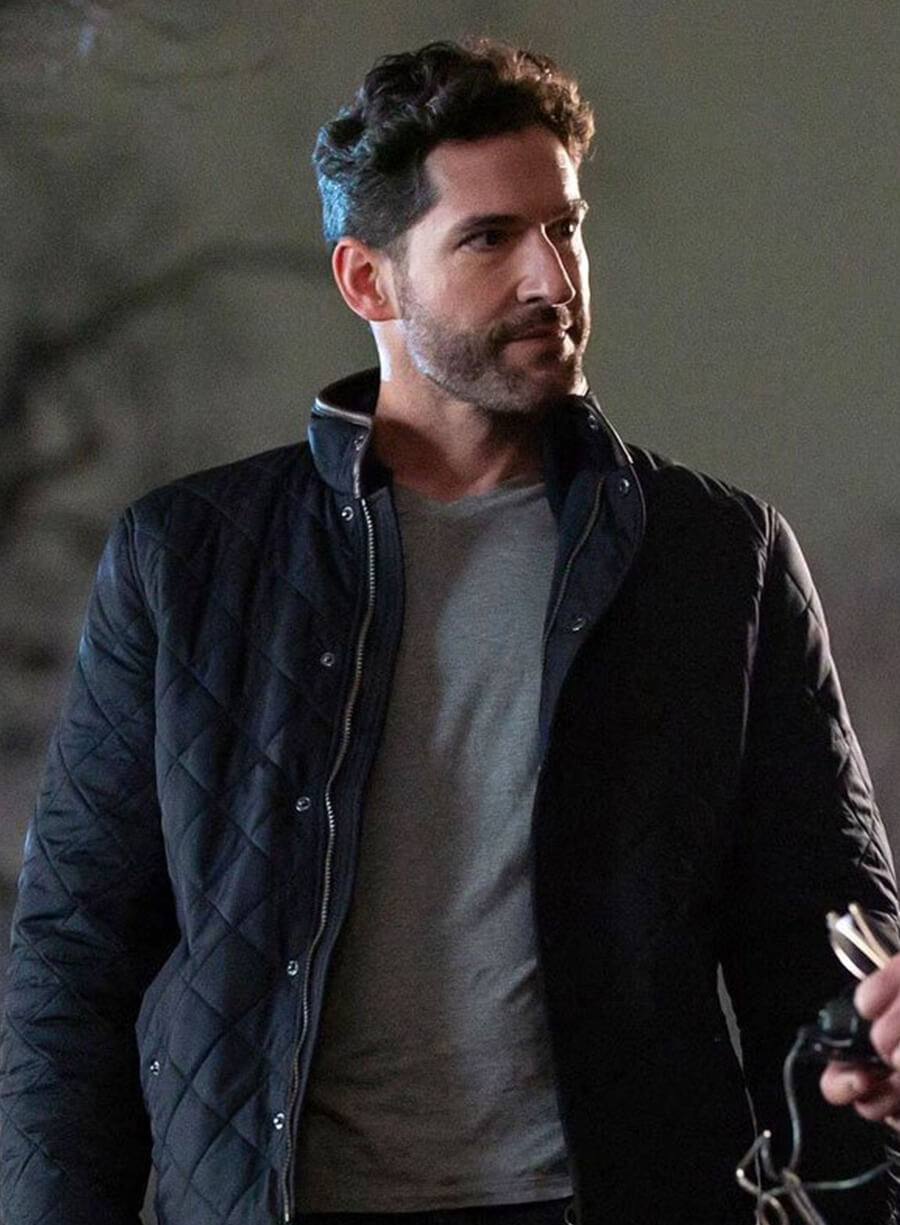 Harpoon Oliver Inspired Black Leather Jacket - Tell Me Lies Style