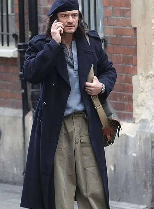 Harpoon Marlon Inspired Blue Coat - Deep Cover Style