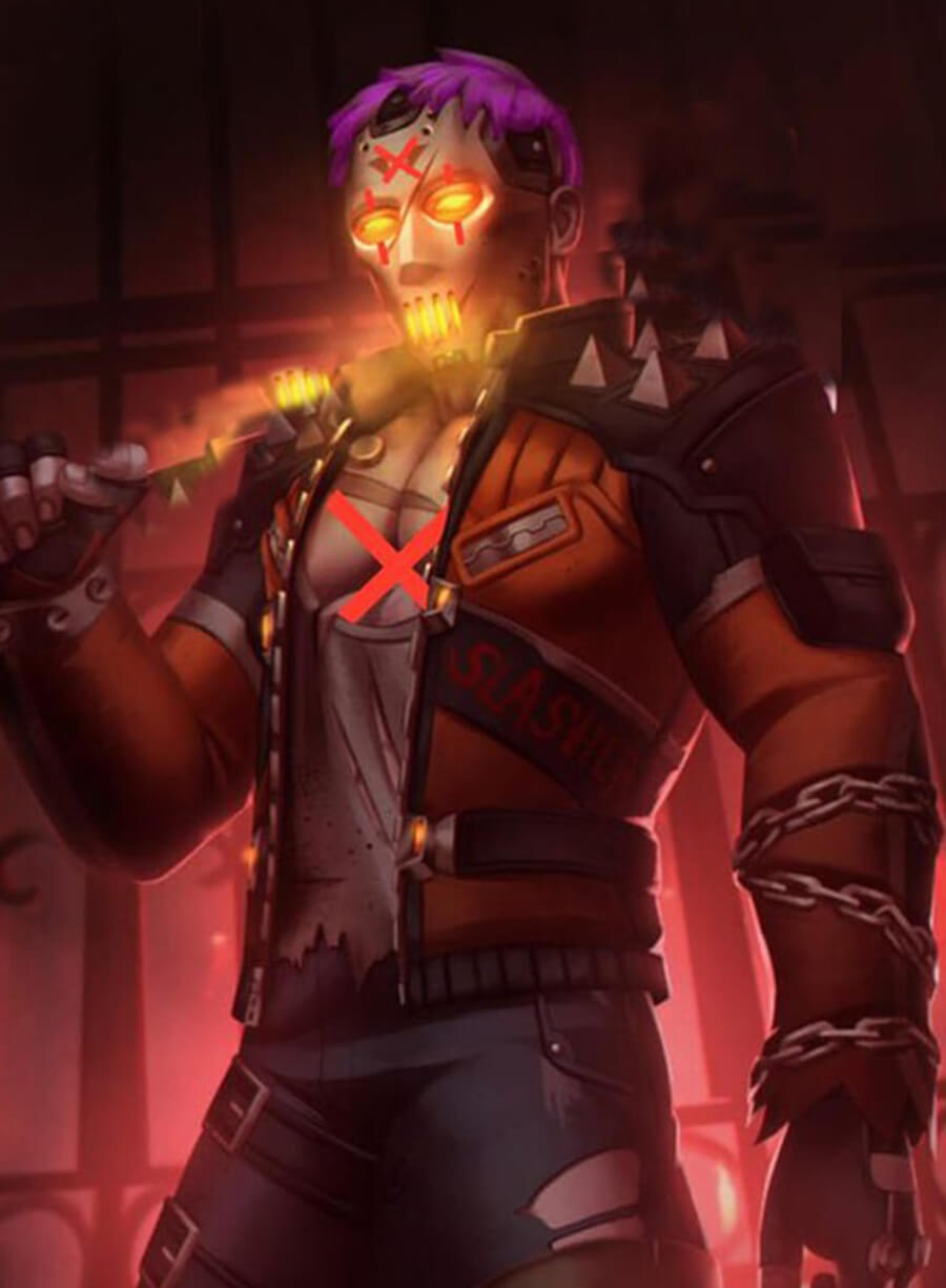 Harpoon Overwatch Slasher 76 Inspired Orange Real Leather Leather Jacket