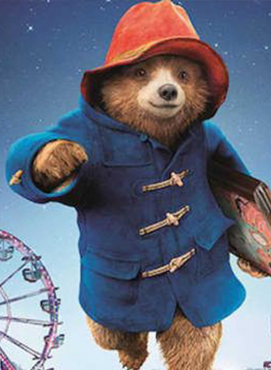 Harpoon Paddington in Peru Inspired Blue Hooded Jacket
