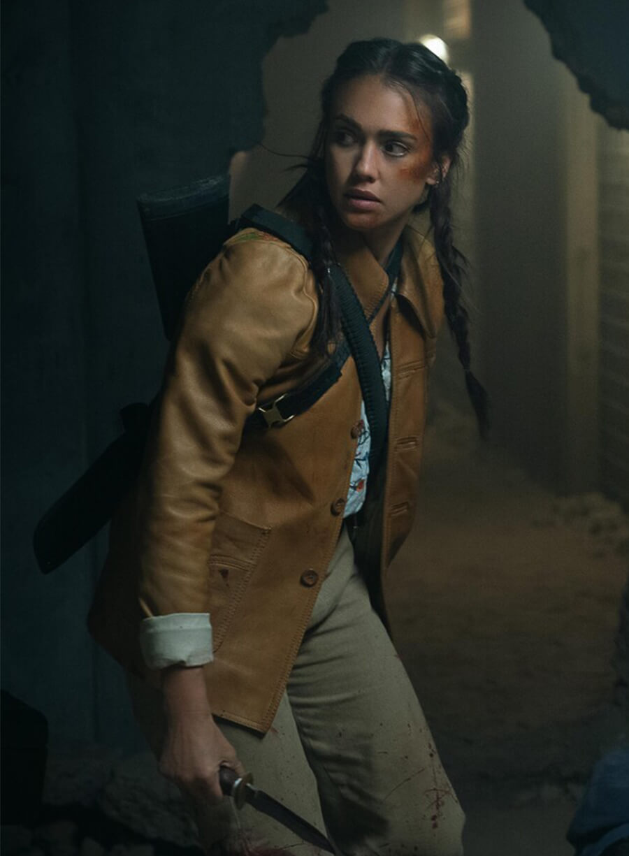 Harpoon Parker Inspired Brown Real Leather Leather Jacket - Trigger Warning 2024 Style