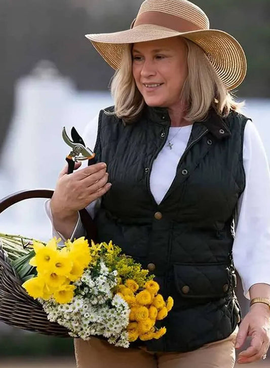 Harpoon Maggie Murdaugh Inspired Black Cotton Polyester Cotton Jacket - Murdaugh Death in the Family Style