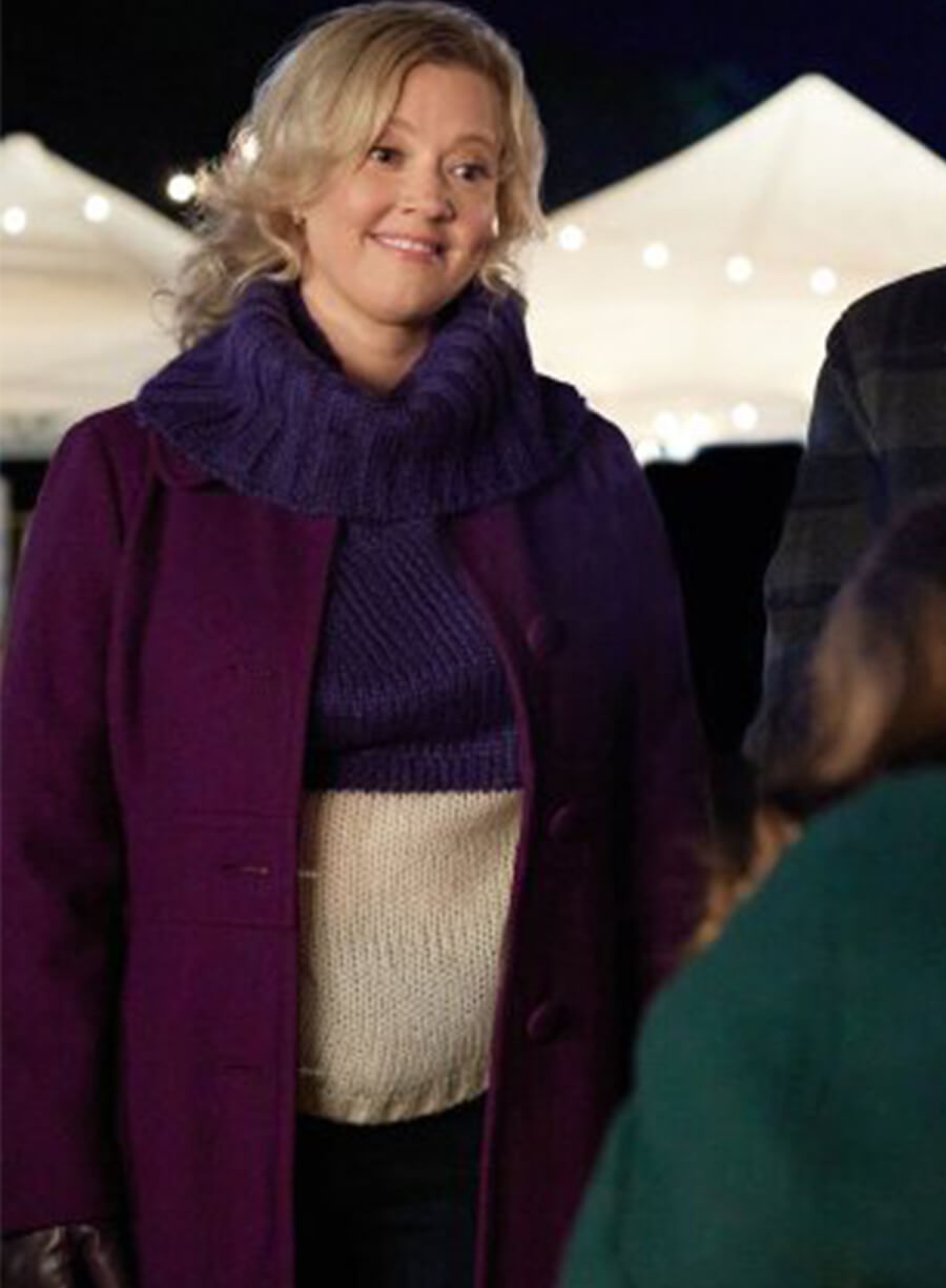 Harpoon Candice Inspired Purple Coat - Mystic Christmas Style