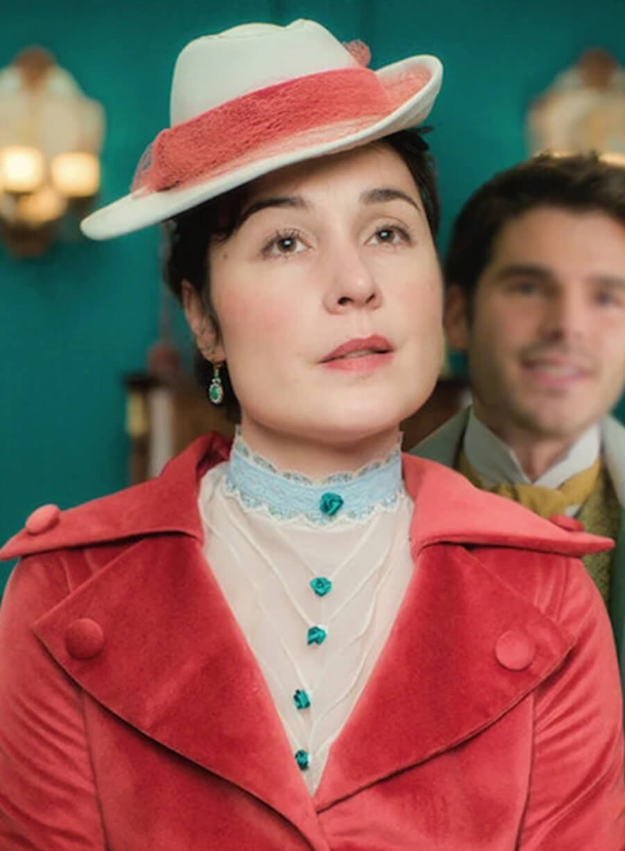 Harpoon Josefina Inspired Red Coat - The Lady's Companion Style