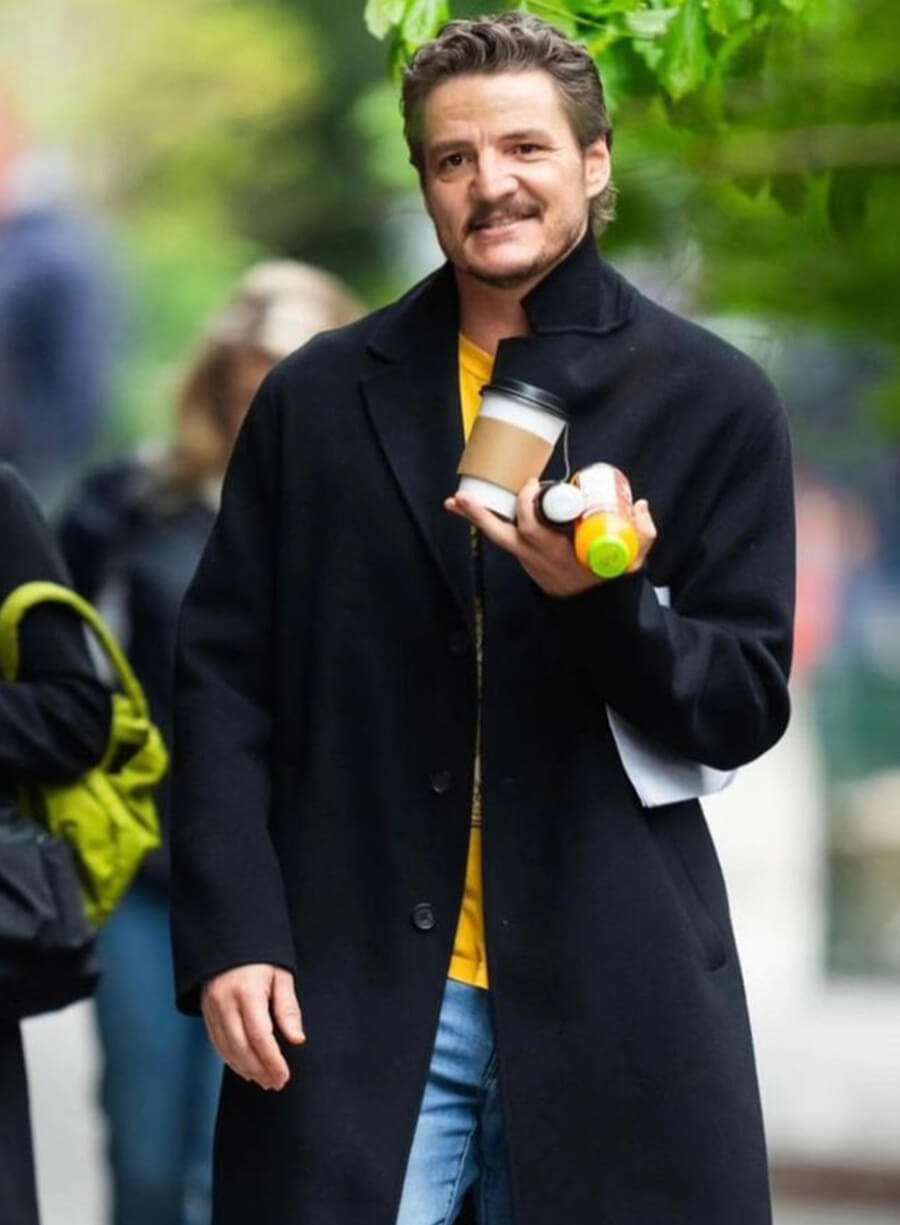 Harpoon Pedro Pascal Inspired Black Coat