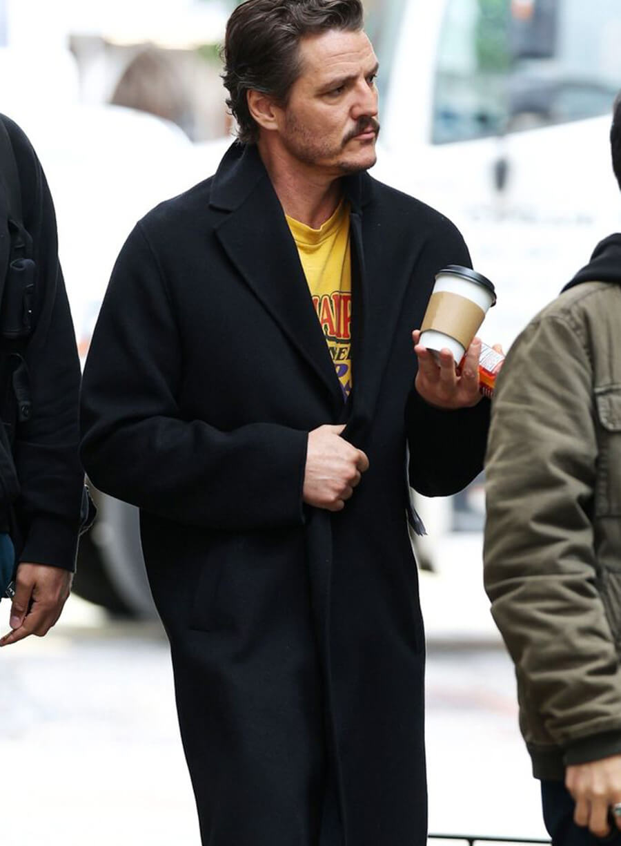 Harpoon Pedro Pascal Inspired Black Coat