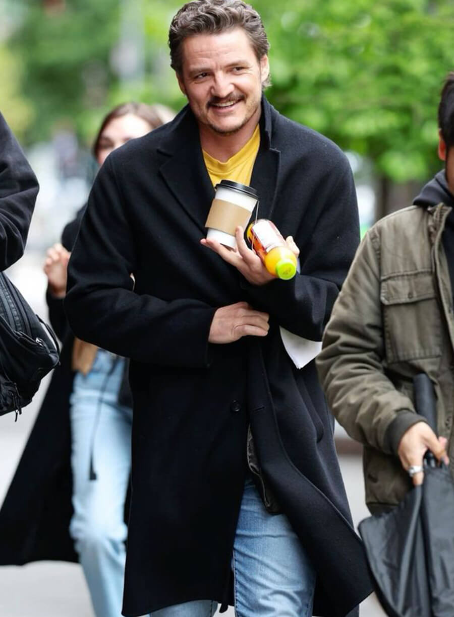 Harpoon Pedro Pascal Inspired Black Coat