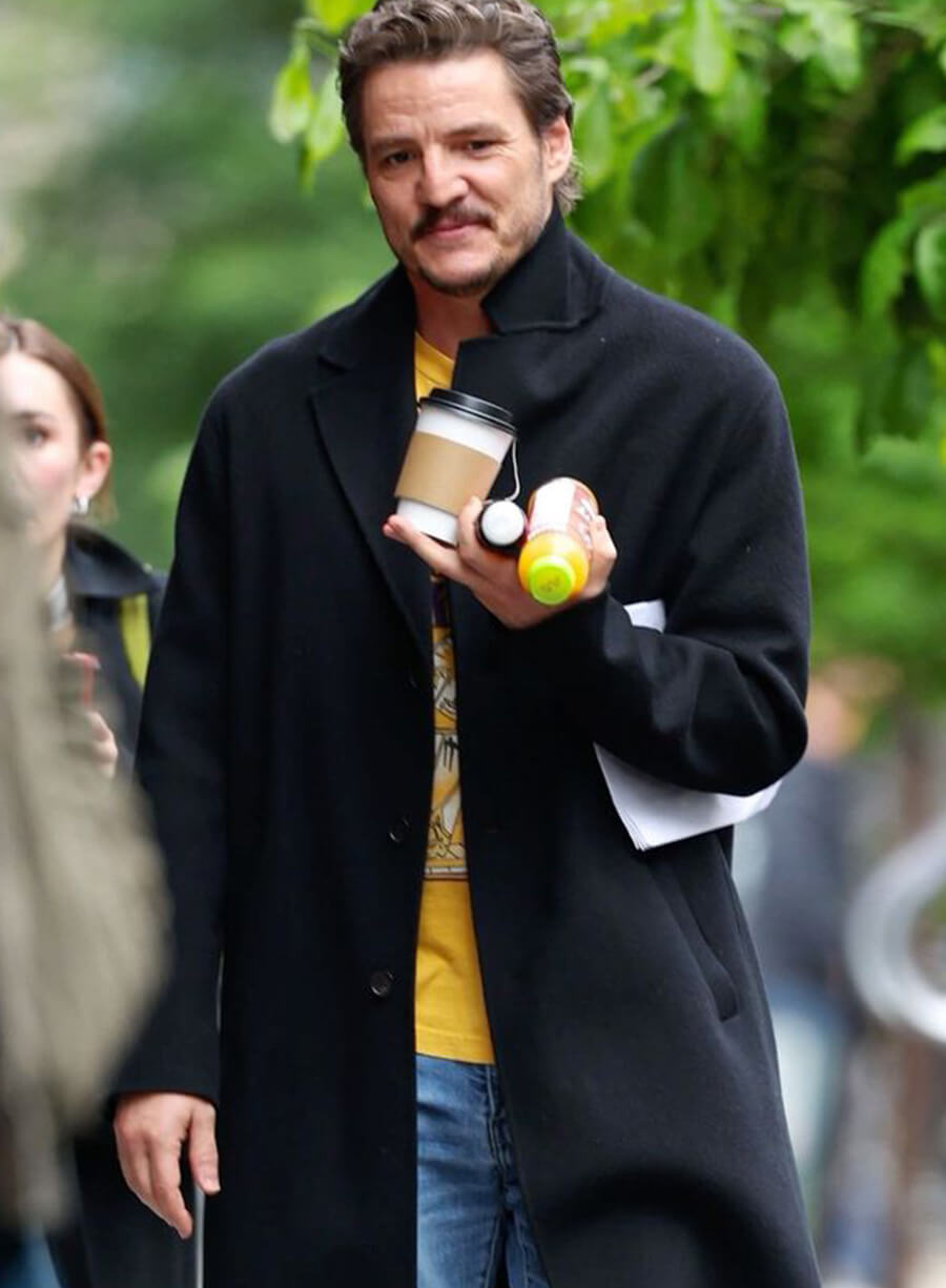 Harpoon Pedro Pascal Inspired Black Coat