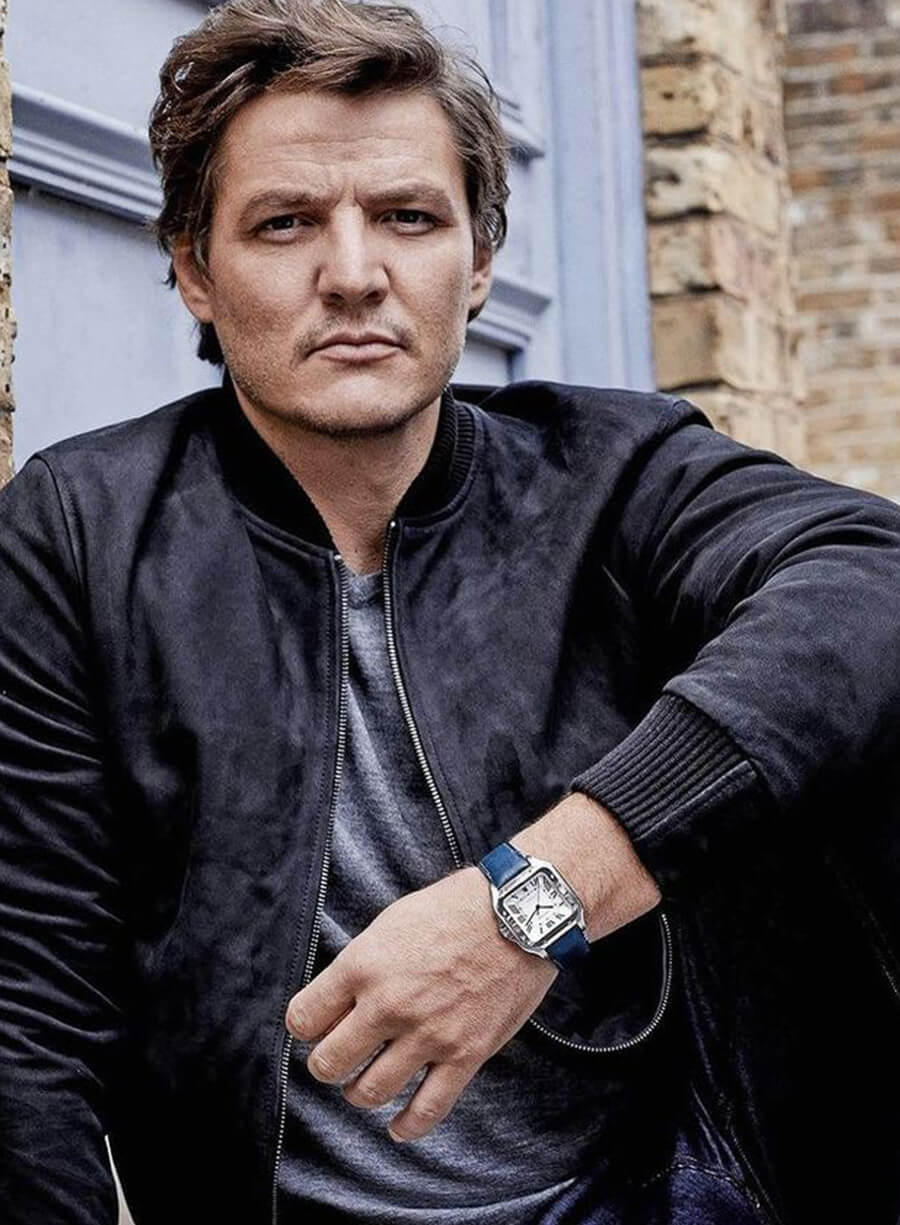 Harpoon Pedro Pascal Suede Inspired Black Bomber Jacket