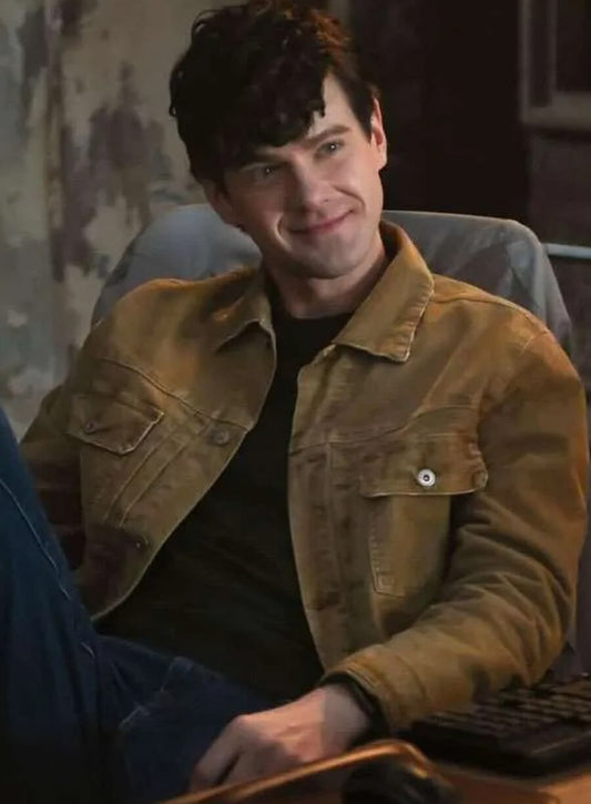 Harpoon Adam Croft Inspired Brown Leather Jacket - Watson 2025 Style