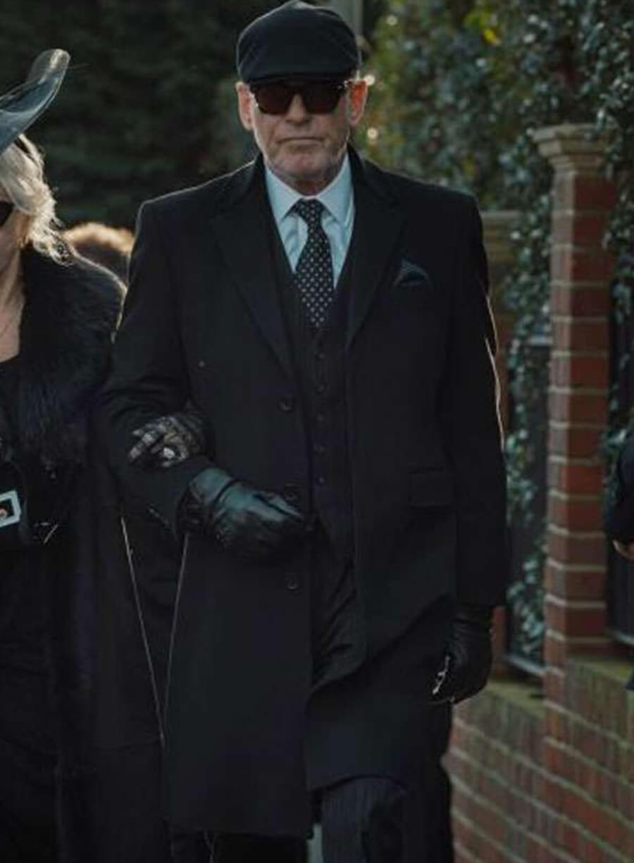 Harpoon Conrad Harrigan Inspired Black Coat - MobLand Style