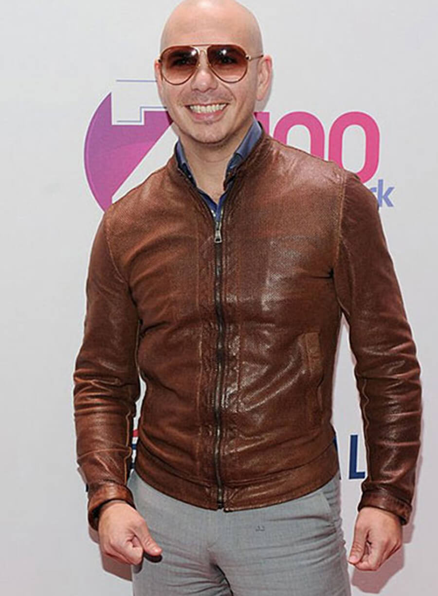 Harpoon Pitbull Inspired Brown Genuine Leather Leather Jacket