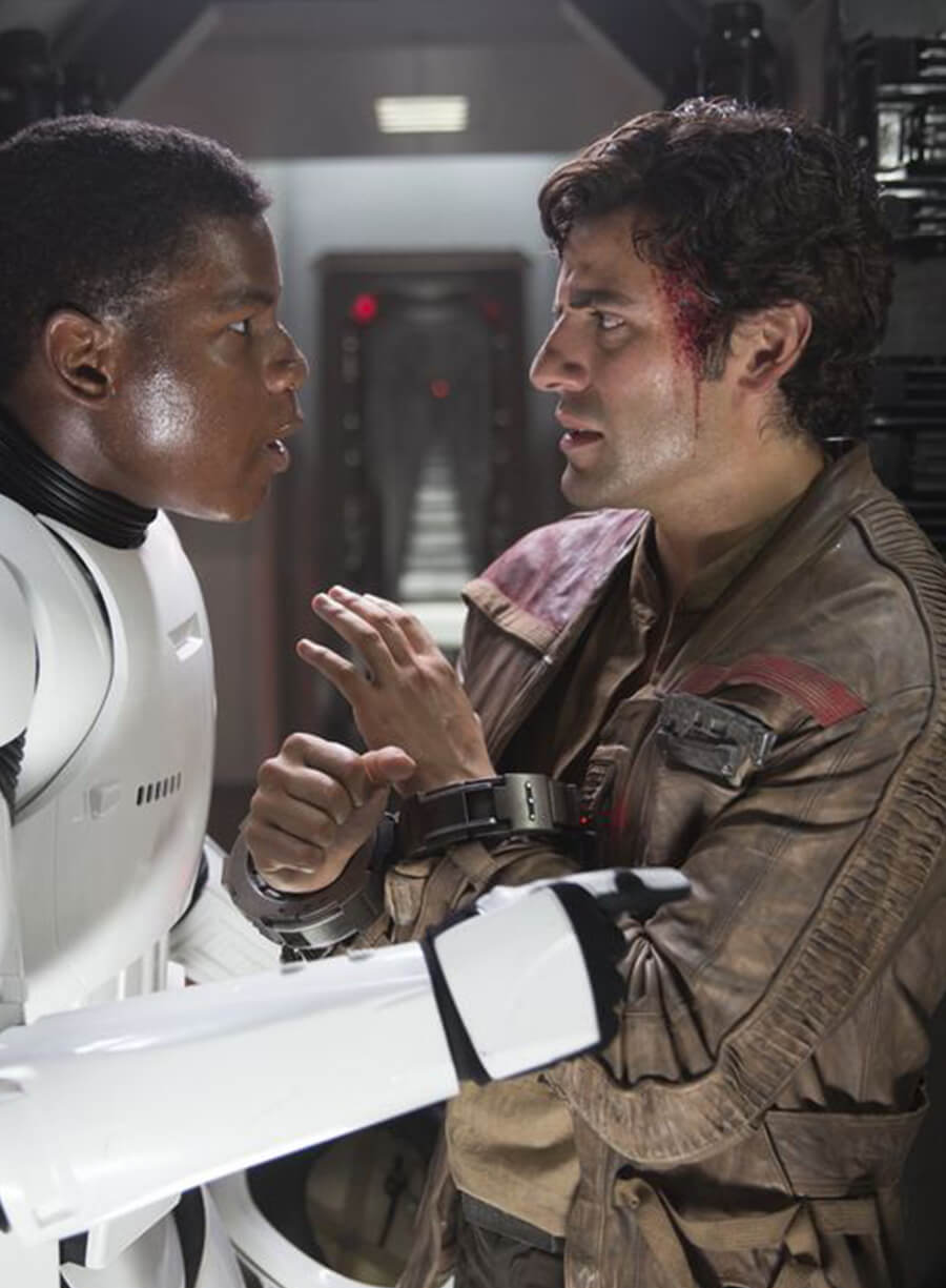 Harpoon Poe Dameron Inspired Brown Rea Leather Leather Jacket - Star Wars: The Force Awakens Style