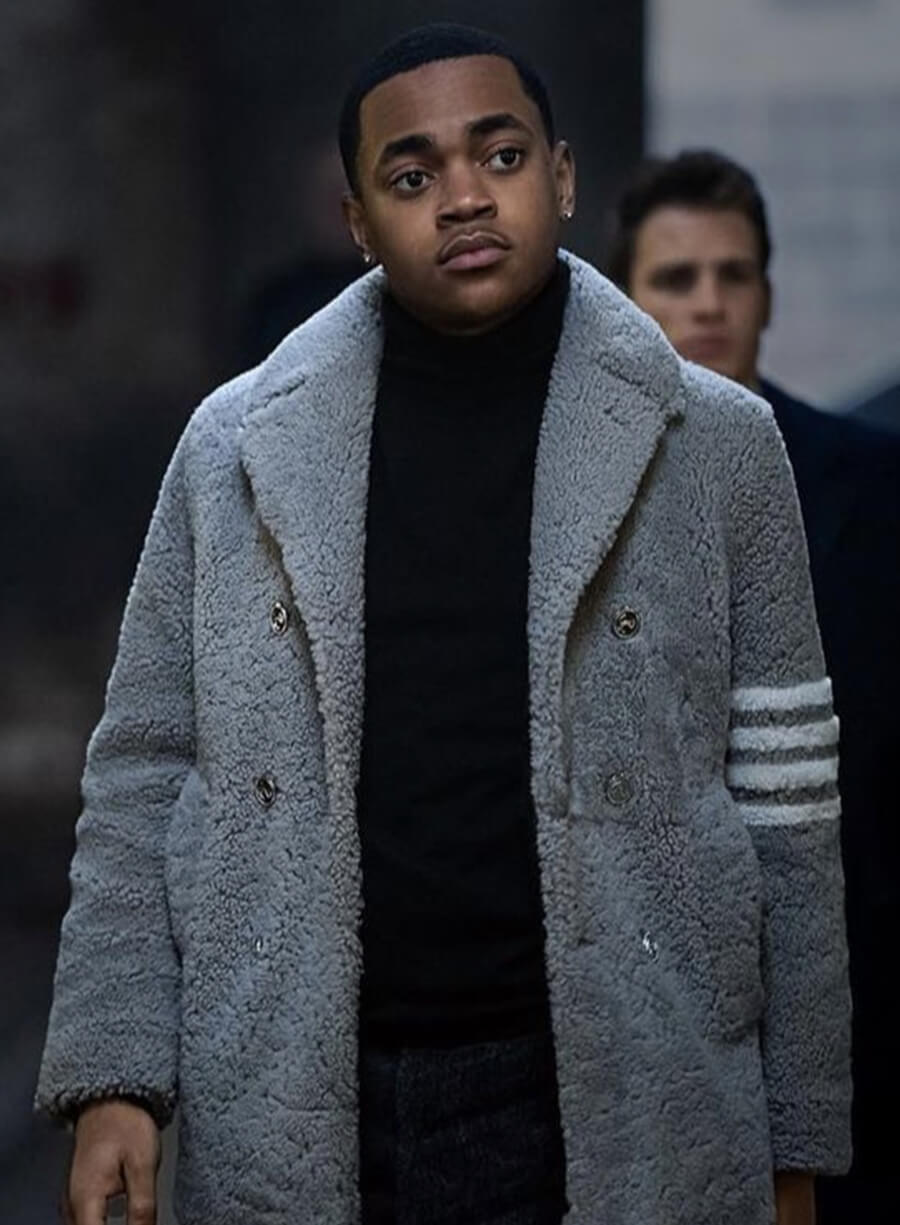 Harpoon Tariq St. Patrick Inspired Grey Coat - Power Book II: Ghost Style