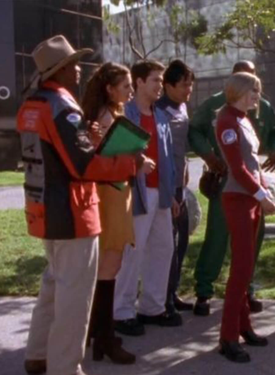 Harpoon Carter Grayson Inspired Red Cotton Jacket - Power Rangers Lightspeed Rescue Style