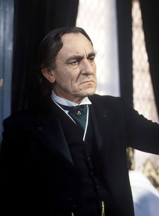 Harpoon Eric Porter Inspired Black Wool Jacket - The Adventures of Sherlock Holmes Style