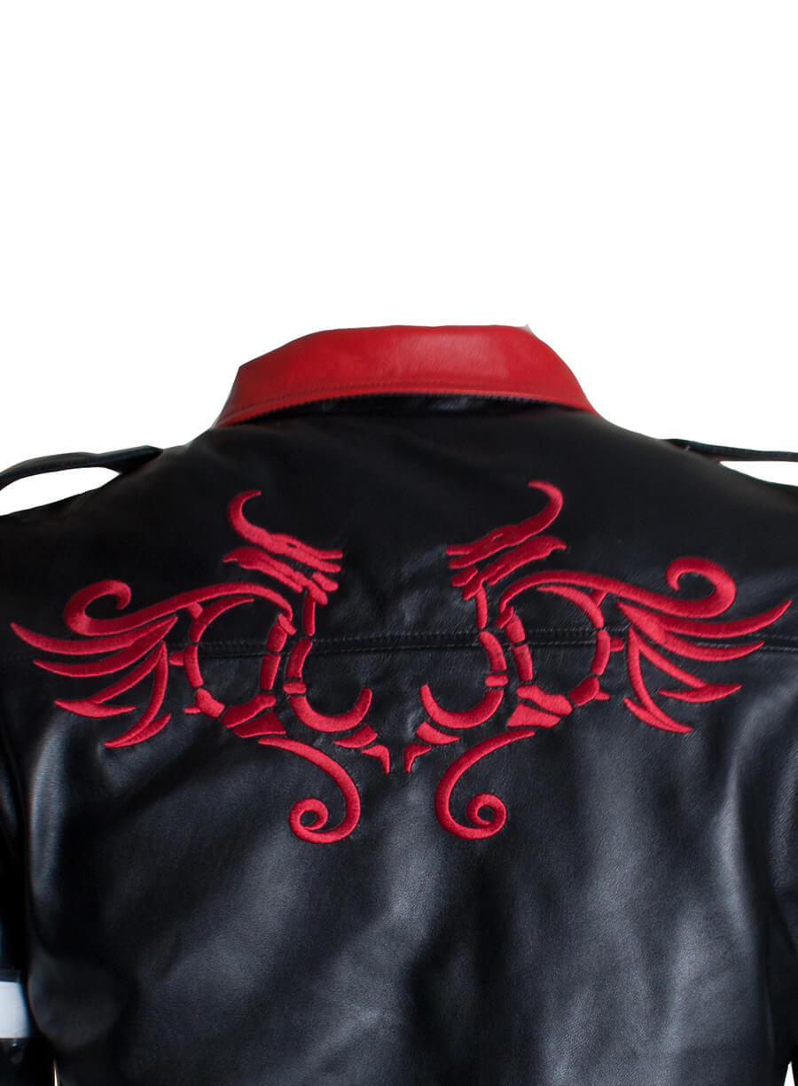 Harpoon Alex Mercer Inspired Black Leather Jacket - Prototype 2 Style