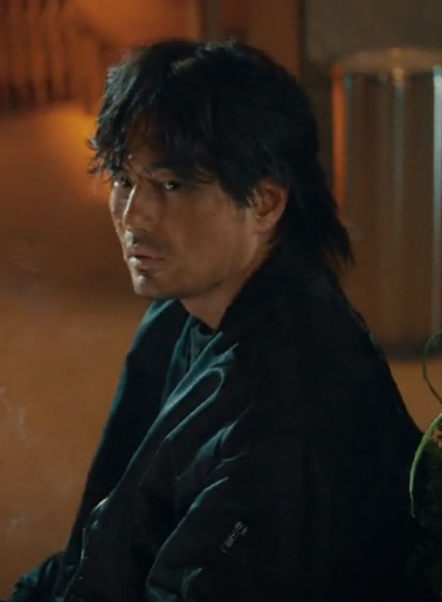 Harpoon Pyeon Sang-wook Inspired Black Bomber Jacket - Sweet Home Style