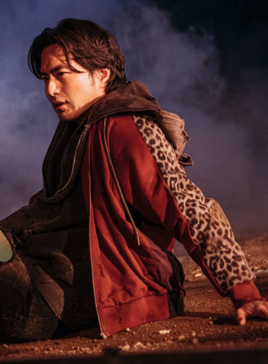 Harpoon Pyeon Sang-wook Inspired Black Bomber Jacket - Sweet Home Style