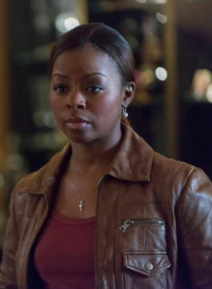 Harpoon Rachel Brooks Inspired Brown Leather Jacket - Justified Style