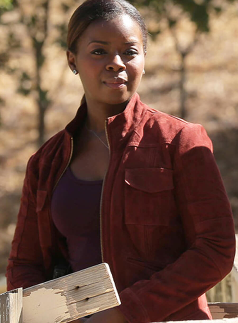 Harpoon Rachel Brooks Inspired Burgundy Leather Jacket - Justified Style