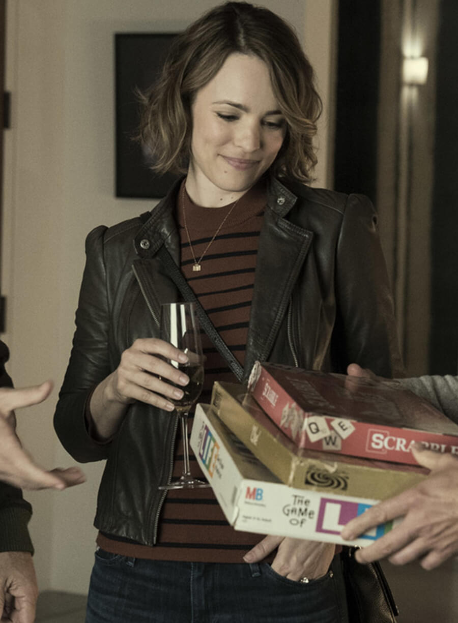 Harpoon Annie Inspired Black Biker Jacket - Game Night Style