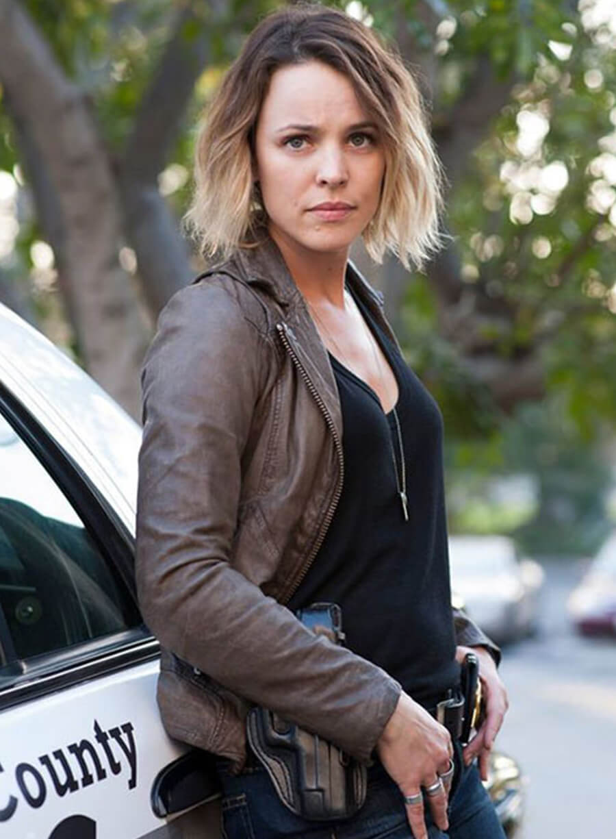 Harpoon Ani Bezzerides Inspired Brown Leather Jacket - True Detective Style