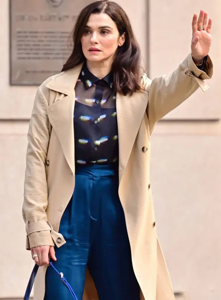 Harpoon Beverly Mantle Inspired Beige Coat - Dead Ringers Style