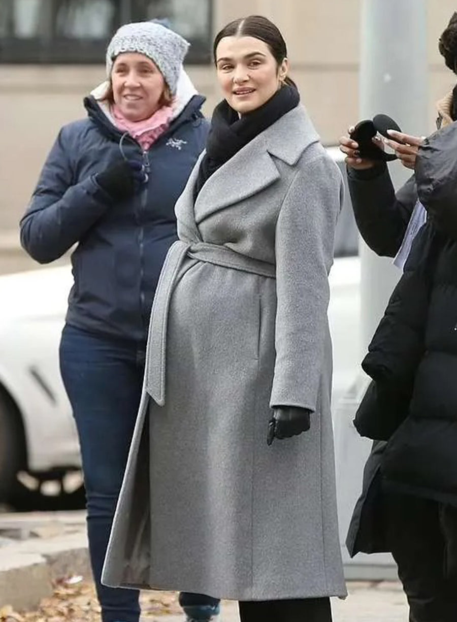 Harpoon Beverly Mantle Inspired Grey Coat - Dead Ringers Style