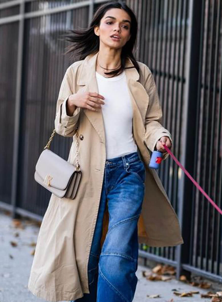 Harpoon Rachel Zegler Beige Inspired Beige Coat