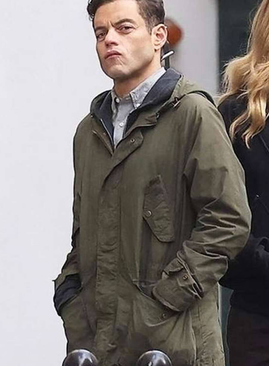 Harpoon Charles Heller Inspired Green Cotton Fabric Hooded Jacket - The Amateur 2025 Style