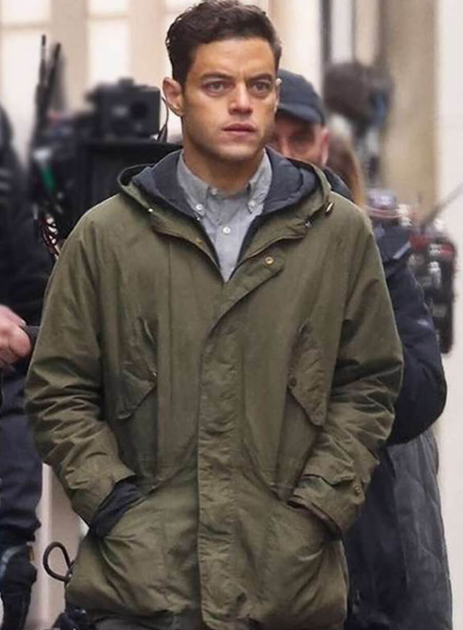 Harpoon Charles Heller Inspired Green Cotton Fabric Hooded Jacket - The Amateur 2025 Style