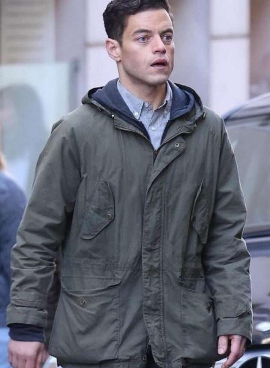 Harpoon Charles Heller Inspired Green Cotton Fabric Hooded Jacket - The Amateur 2025 Style