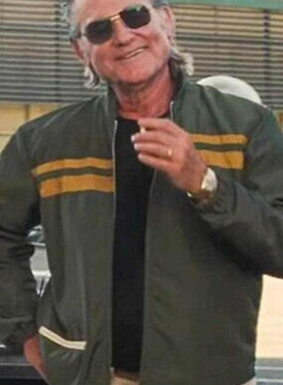 Harpoon Kurt Russel Inspired Green Cotton Jacket - Once Upon a Time in Hollywood Style