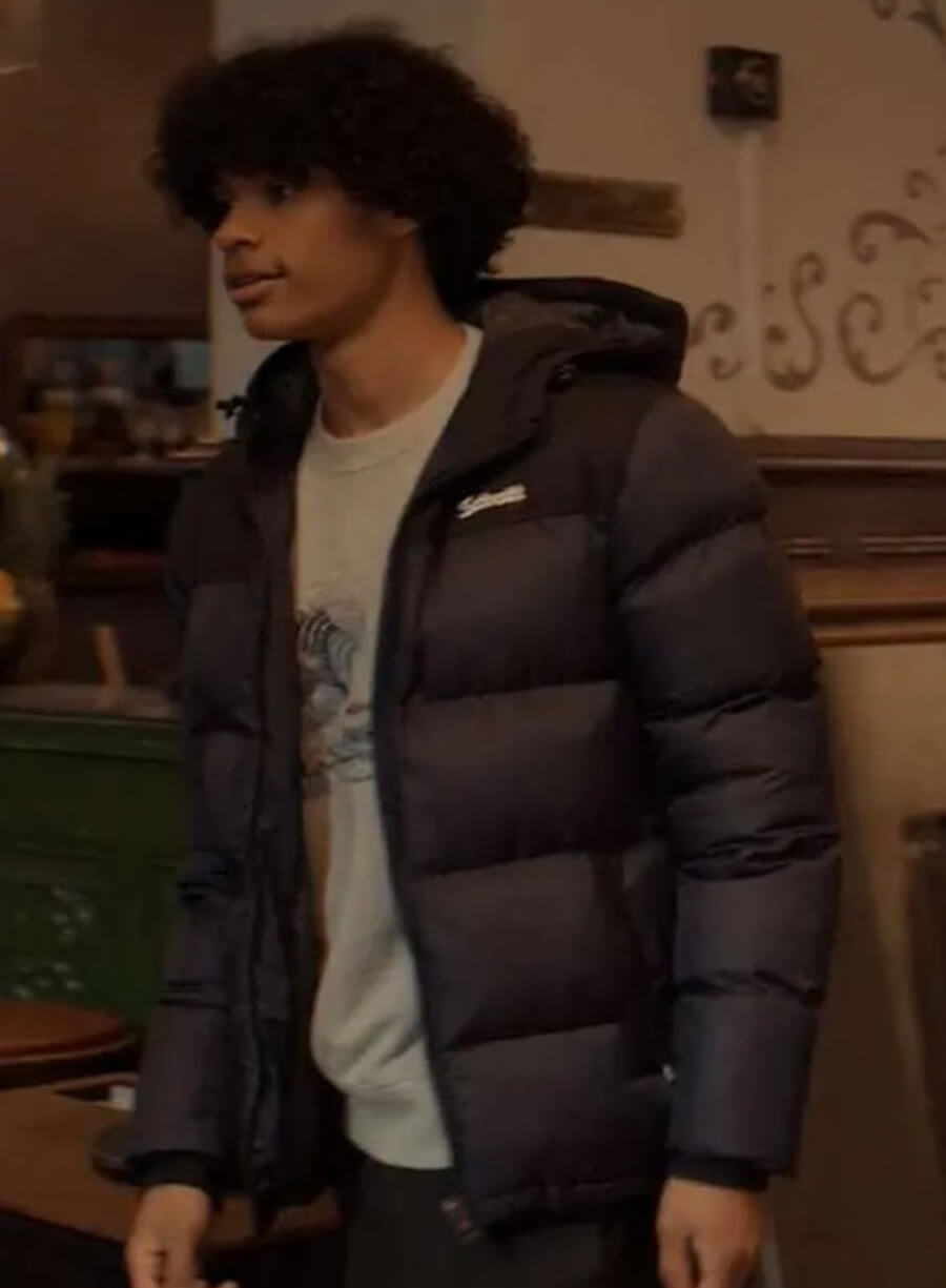 Harpoon Raul Inspired Black Hooded Jacket - Lupin Style