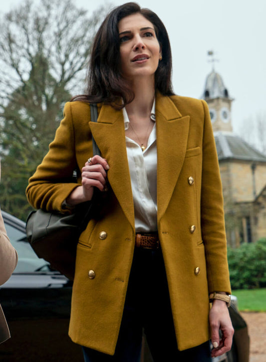 Harpoon Lyta Hall Inspired Mustard Coat - The Sandman Style