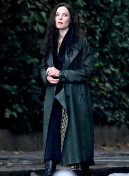 Harpoon kaulu Inspired Black Wool Coat - Peaky Blinders: The Immortal Man Style