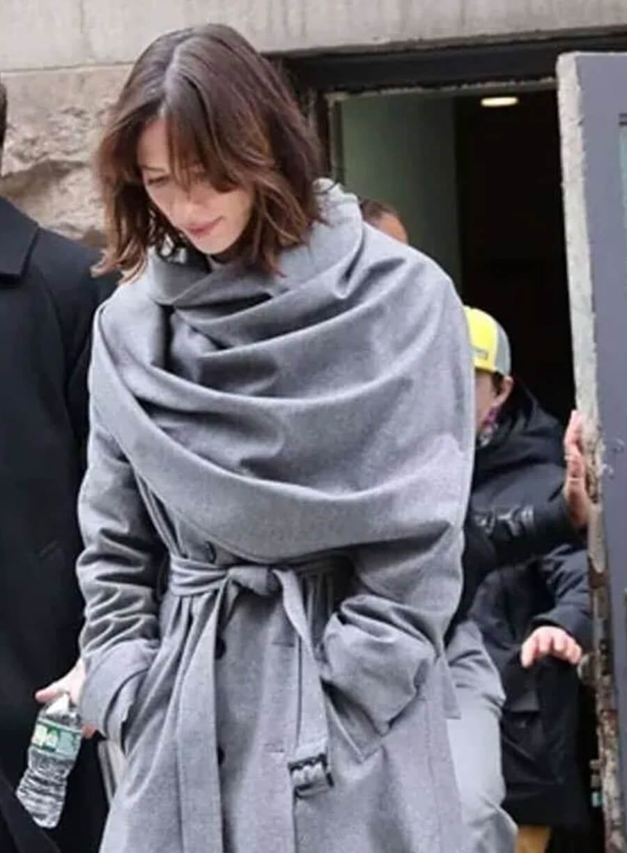 Harpoon Jordan Bennett Inspired Grey Wool Fabric Coat - The Beauty 2026 Style