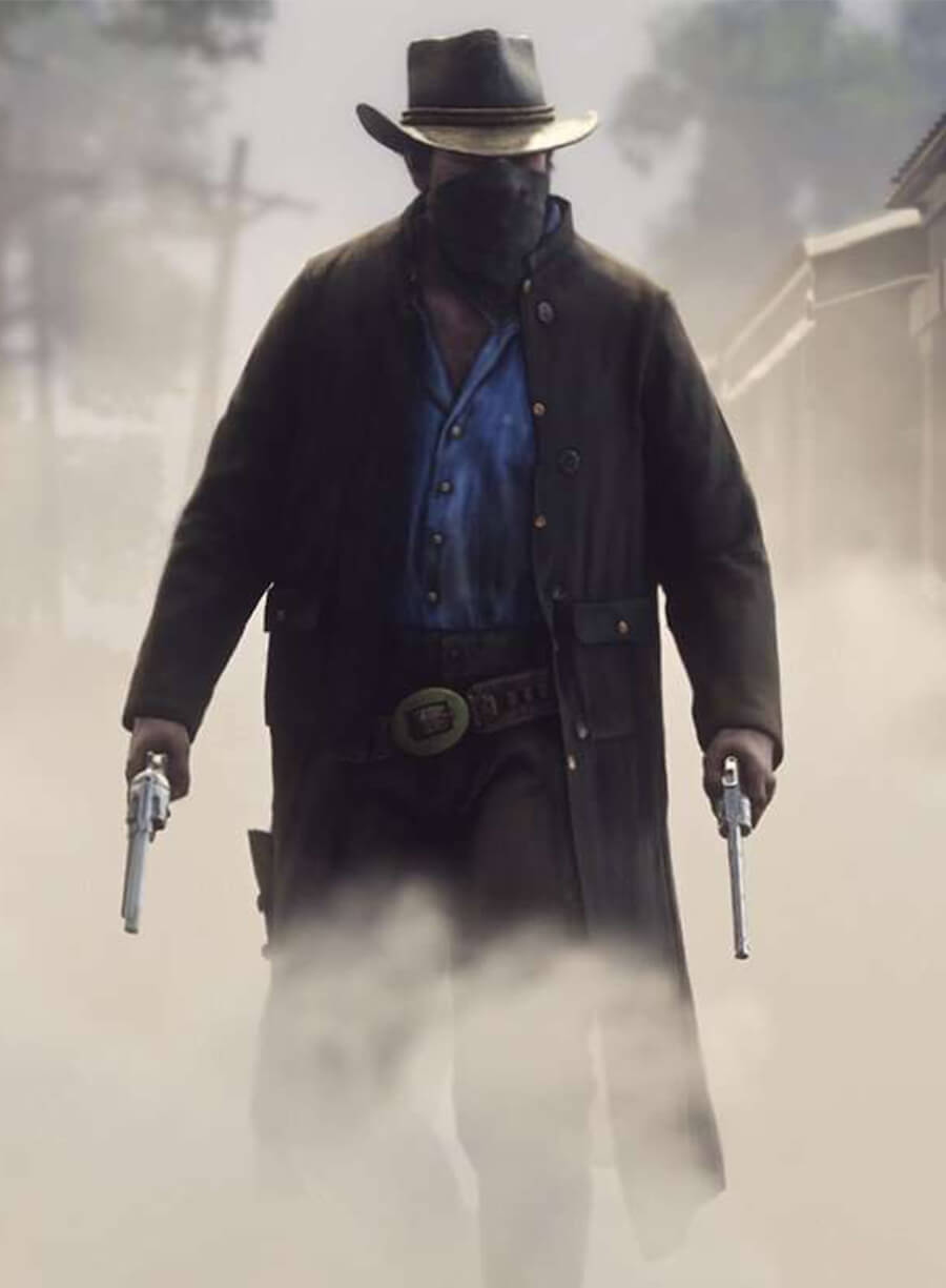 Harpoon Arthur Morgan Inspired Brown Coat - Red Dead Redemption 2 Style