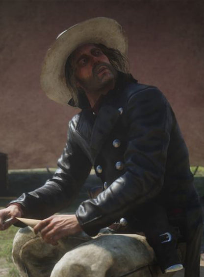 Red Dead Redemption 2 Micah Bell Leather Tailcoat