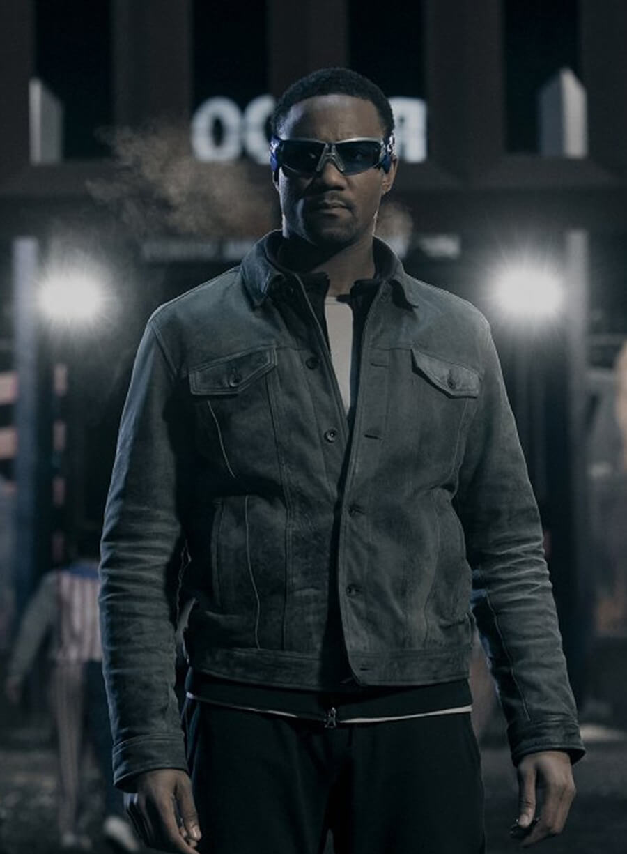 Harpoon Reggie Franklin Inspired Black Leather Jacket - The Boys Style