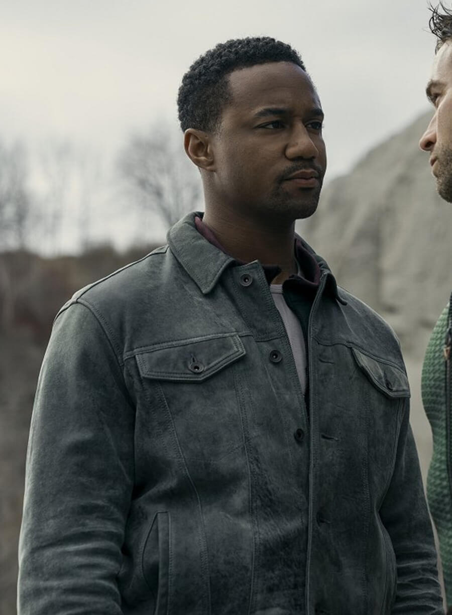 Harpoon Reggie Franklin Inspired Black Leather Jacket - The Boys Style