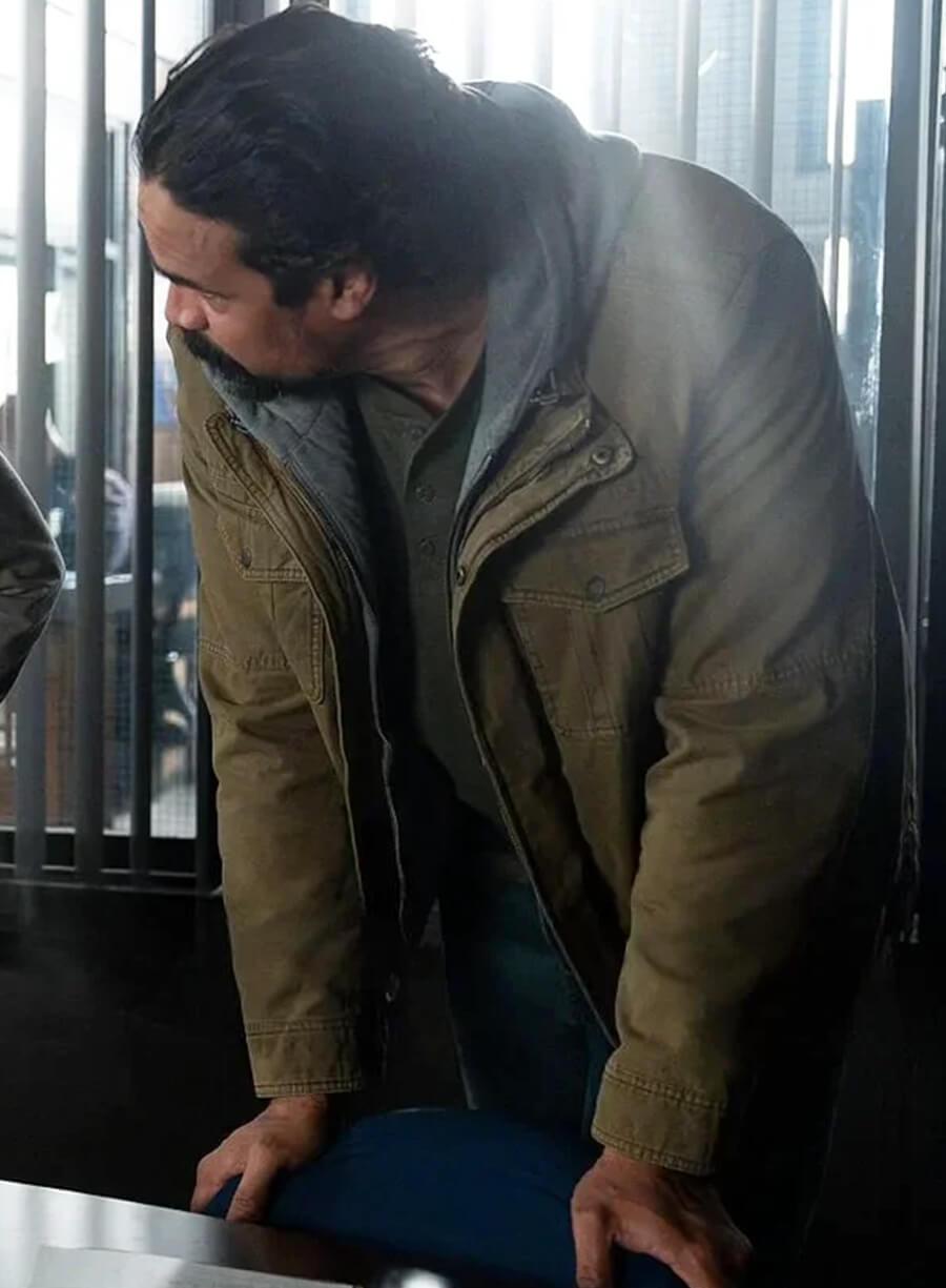 Harpoon Paul Gomez Inspired Brown Leather Jacket - Law and Order SVU Style