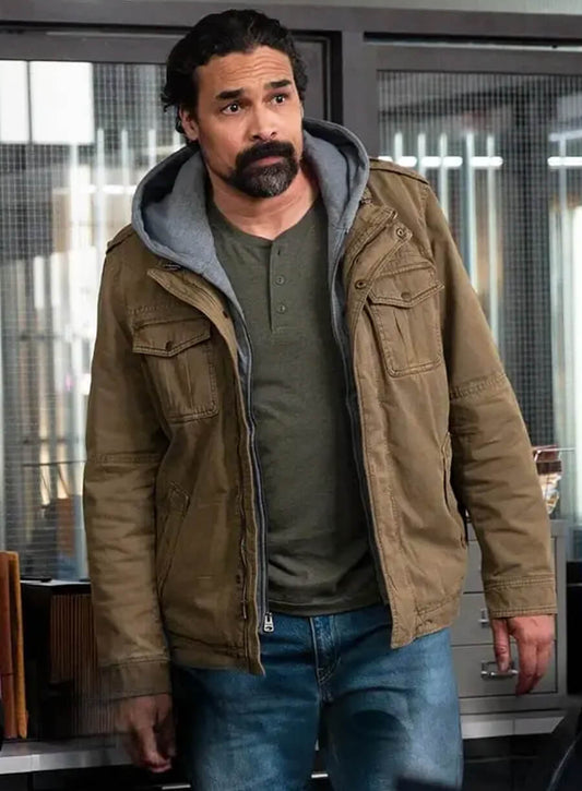 Harpoon Paul Gomez Inspired Brown Leather Jacket - Law and Order SVU Style